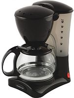Кофеварка электрическая HomeStar HS-2021 0,6л 550Вт черный