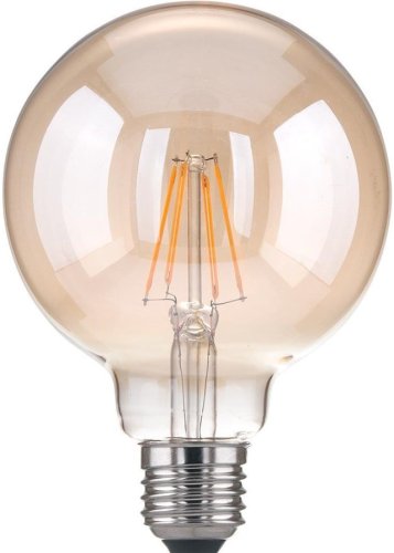 Лампа светодиодная филаментная Ретро Elektrostandard FD E27 220В 8Вт 640Лм 3300К 140x95мм картинка  фото 2