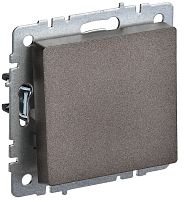 Переключатель без рамки IEK Brite ВС10-1-6-БрТБ 1-кл. проходной темная бронза картинка