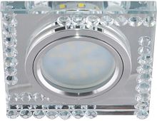 Светильник встраиваемый Fametto/Luciole DLS-L101 GU5.3 CHROME/CLEAR картинка 