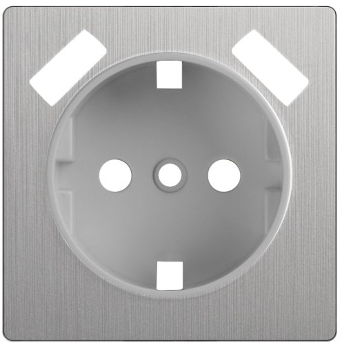 Лицевая панель Werkel для 1-м. розетки 220В+2хUSB серебряный рифленый фото фото 2 Лицевая панель Werkel для 1-м. розетки 220В+2хUSB серебряный рифленый картинка фото 2