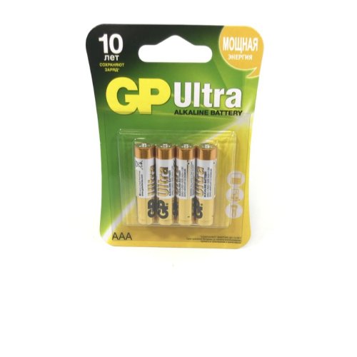 Элемент питания GP LR03 Ultra 24AUP 2CR4 4шт (упак) AAA (батарейка) фото фото 2 Элемент питания GP LR03 Ultra 24AUP 2CR4 4шт (упак) AAA (батарейка) картинка фото 2