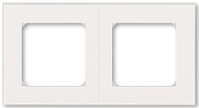 Рамка универсальная ABB EPJ Levit 2-м. жемчуг/ледяной картинка