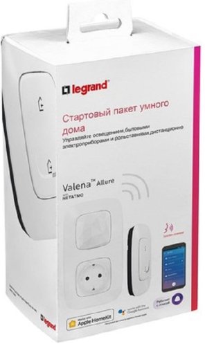 Стартовый Smart комплект умного дома Valena Allure Netatmo белый