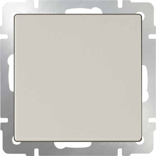 Переключатель без рамки Werkel 1-кл. проходной слоновая кость глянцевый картинка фото 3
