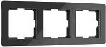 Рамка универсальная Werkel Acrylic 3-м. стекло черный картинка