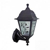 Светильник садово-парковый DUWI Lousanne 220В 60Вт Е27 IP44 матовое стекло/черный картинка 