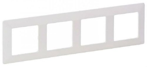 Рамка универсальная Legrand Valena Life 4-м. белый фото фото 2 Рамка универсальная Legrand Valena Life 4-м. белый картинка фото 2