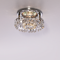 Светильник встраиваемый Италмак Florencia 51 11 05 MR16 65мм/50Вт тонированное стекло/сталь картинка 