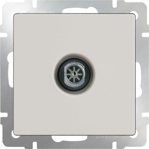 Розетка TV Оконечная без рамки Werkel 1-м. слоновая кость глянцевый фото фото 2 Розетка TV Оконечная без рамки Werkel 1-м. слоновая кость глянцевый картинка фото 2