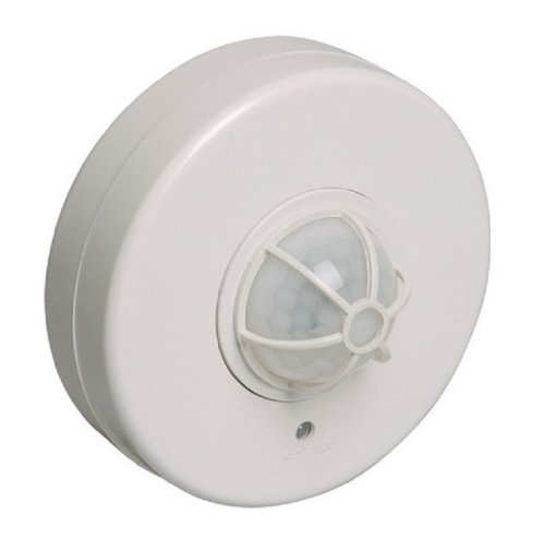 Датчик движения ИК/Лк IEK ДД-024 230В 1,1КВа/300Вт LED/180/6м/10c - 7мин/IP33 картинка 