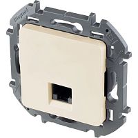 Розетка компьютерная без рамки Legrand Inspiria 1-м. RJ45 5e слоновая кость картинка
