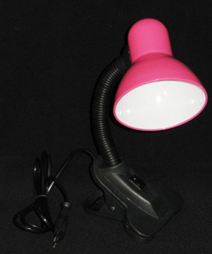 Светильник настольный Мелодия Света ЛОН 220В E27 60Вт Розовый/прищепка фото Светильник настольный Мелодия Света ЛОН 220В E27 60Вт Розовый/прищепка картинка