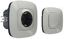 Комплект умного дома управления электроприборами Valena Allure Netatmo алюминий