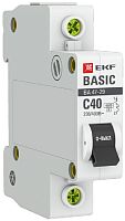 Выключатель автоматический EKF Basic ВА47-29 1п 50А C 4.5кА картинка
