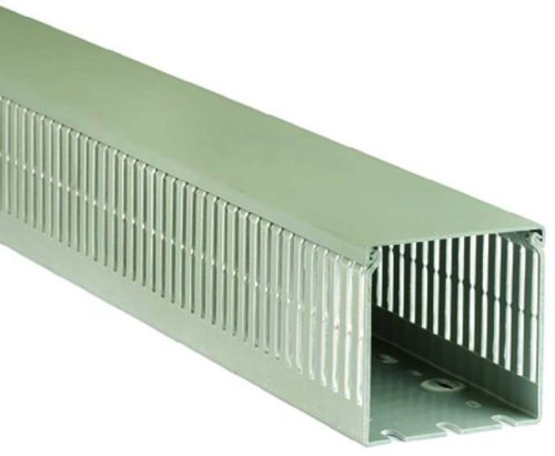 Кабель-канал перфорированный DKC Quadro TDG 75x50мм (2000мм) серый (уп. 24м.) картинка