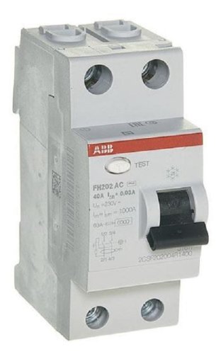 Выключатель дифференциального тока УЗО ABB FH202 2п 40А 30мА 6,0кА тип AC фото фото 2 Выключатель дифференциального тока УЗО ABB FH202 2п 40А 30мА 6,0кА тип AC картинка фото 2