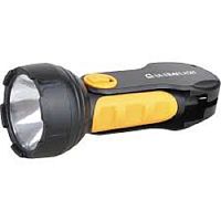 Фонарь ручной Ultraflash LED3816 9LED SLA 220В Черный/желтый картинка 