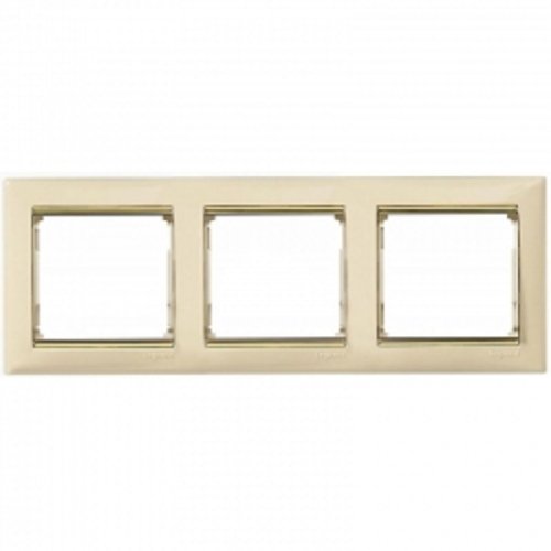 Рамка горизонтальная Legrand Valena 3-м. слоновая кость фото фото 2 Рамка горизонтальная Legrand Valena 3-м. слоновая кость картинка фото 2