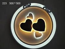 Светильник светодиодный (Люстра) Мелодия Света Сердца 223/500*500-75W картинка 