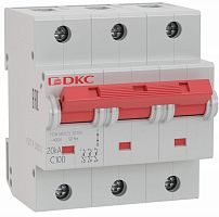 Выключатель автоматический DKC YON MD125 3п 80А C 20кА картинка