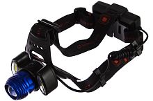 Фонарь налобный Ultraflash E1334 Черный/синий картинка 
