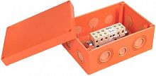 Коробка огнестойкая EKF PROxima 176x126x74мм под винт 5x10мм IP66 оранжевый