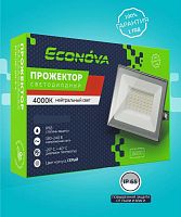 Прожектор светодиодный Econova USL-101 220В 100Вт 4000K 120° IP65 картинка 