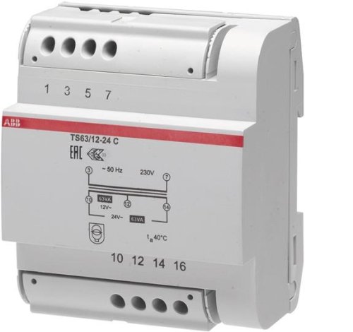 Трансформатор разделительной безопасности ABB TS63/12-24C фото Трансформатор разделительной безопасности ABB TS63/12-24C картинка