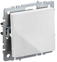 Переключатель без рамки IEK Brite ВС10-1-6-БрБ 1-кл. проходной белый картинка