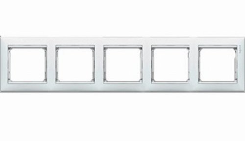 Рамка горизонтальная Legrand Valena 5-м. белый   картинка фото 2