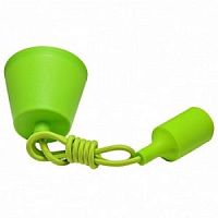 Светильник подвесной Smartbuy 230V E27 Зеленый/1м картинка 