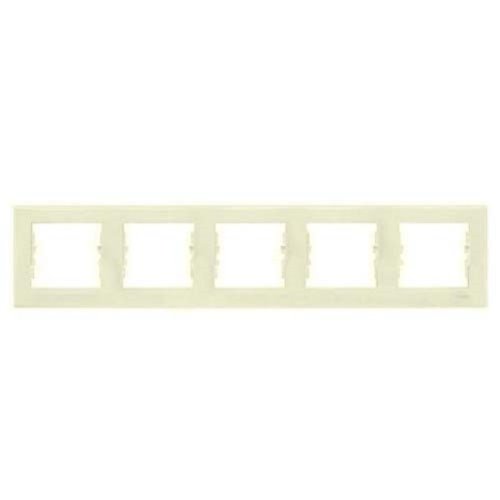 Рамка горизонтальная Schneider Electric Sedna 5-м. бежевый фото фото 2 Рамка горизонтальная Schneider Electric Sedna 5-м. бежевый картинка фото 2