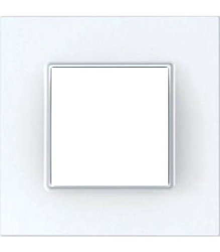 Рамка горизонтальная Schneider Electric Unica Quadro 1-м. матовое стекло картинка фото 2