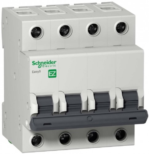 Выключатель автоматический Schneider Electric Easy9 4п 63А C 4.5кА  картинка фото 2