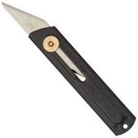 Нож OLFA OL-CK-1 хозяйственный металлический корпус, с выдвижным 2-х сторонним лезвием, 18мм  картинка