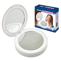 Светильник-зеркало Uniel ULK-F70 2AAA 4000К Диммер/Белый картинка 