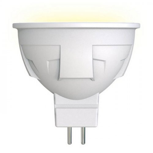 Лампа светодиодная Яркая диммируемая LED-JCDR 6W/WW/GU5.3/FR/DIM PLP01WH 220В 6Вт 3000К картинка 