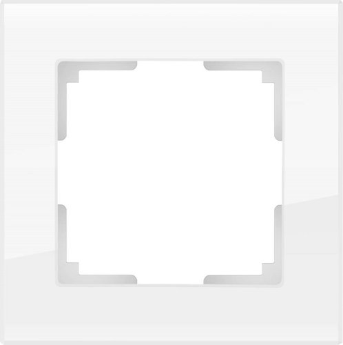 Рамка универсальная Werkel Favorit 1-м. стекло белый картинка фото 2