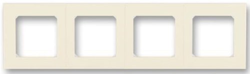 Рамка универсальная ABB EPJ Levit 4-м. слоновая кость/белый фото Рамка универсальная ABB EPJ Levit 4-м. слоновая кость/белый картинка