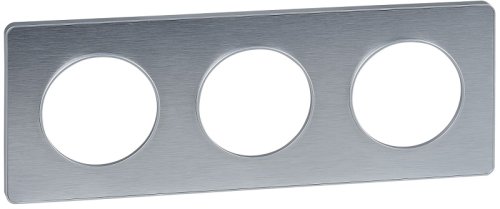 Рамка универсальная Schneider Electric Odace 3-м. металл полированный алюминий/алюминий фото Рамка универсальная Schneider Electric Odace 3-м. металл полированный алюминий/алюминий картинка