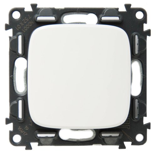 Выключатель без рамки Legrand Valena Allure 1-кл. белый картинка фото 2