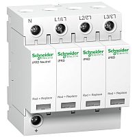 Ограничитель импульсных напряжений УЗИП Schneider Electric Acti9 iPRD 4п L1-L2-L3-N классII 40кА картинка