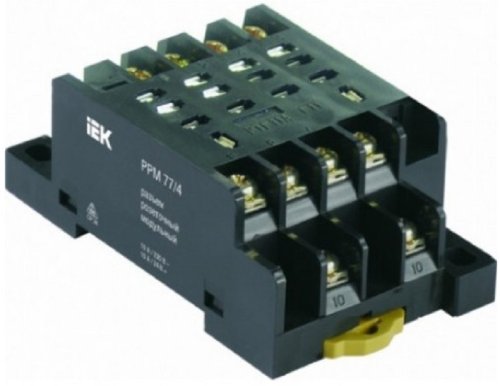 Разъем розеточный IEK ONI РРМ77/4(PTF14A) для РЭК77/4(LY4) картинка