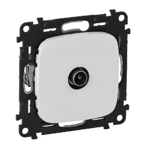 Розетка TV Звезда без рамки Legrand Valena Allure 1-м. белый картинка фото 2