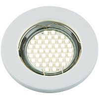 Светильник встраиваемый Fametto/Amo DLS-A104 WHITE GU5.3 220В 50Вт Белый/80х60х31мм картинка 