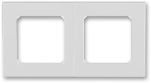 Рамка универсальная ABB EPJ Levit 2-м. серый/белый картинка