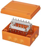Коробка огнестойкая DKC Vulcan 240x190x90мм 40x4мм IP55 оранжевый