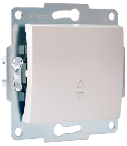 Переключатель без рамки Lezard Karina 1-кл. проходной жемчужно-белый/перламутр картинка