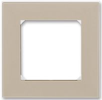 Рамка универсальная ABB EPJ Levit 1-м. слоновая кость/белый картинка